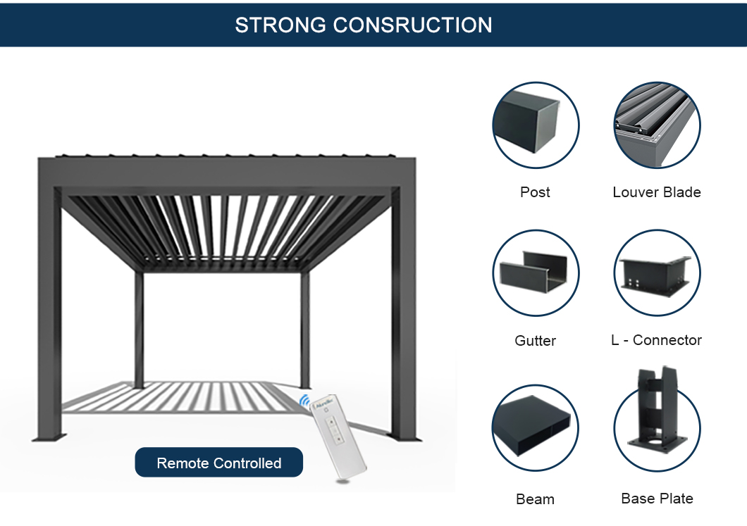 Aluminiumpergola (2)