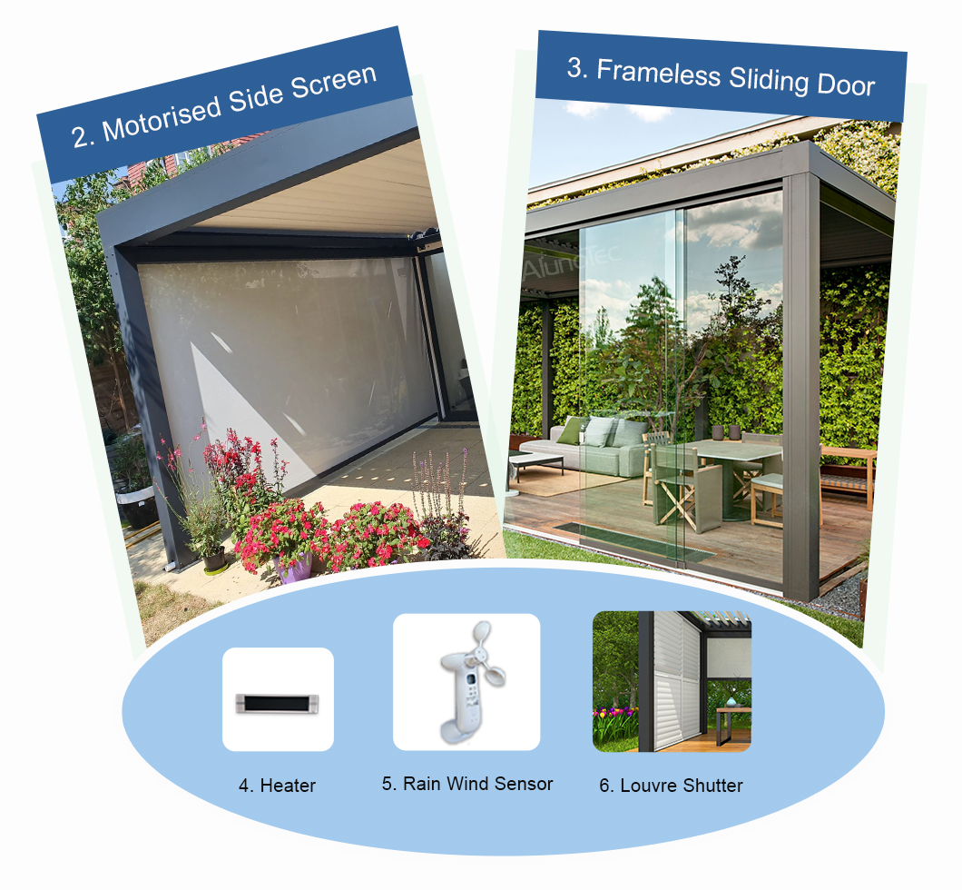 Aluminiumpergola