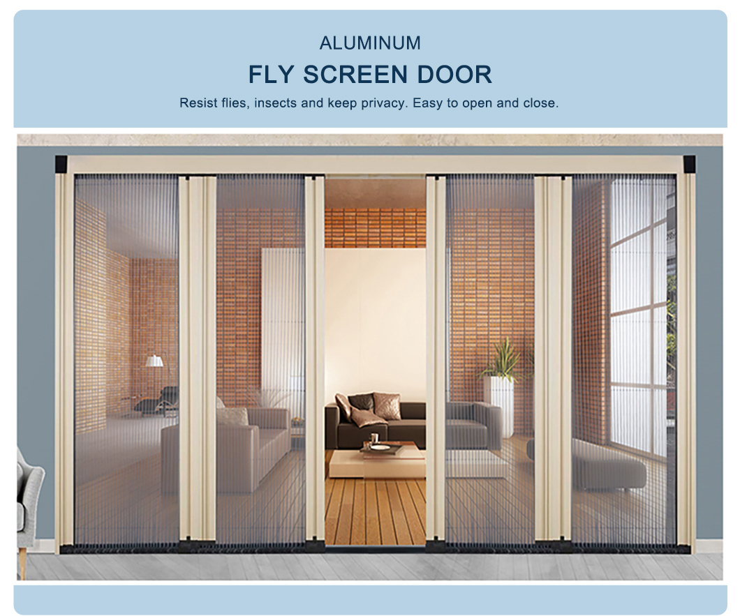 Fly Screen Door (1) Fliegengittertür (1)