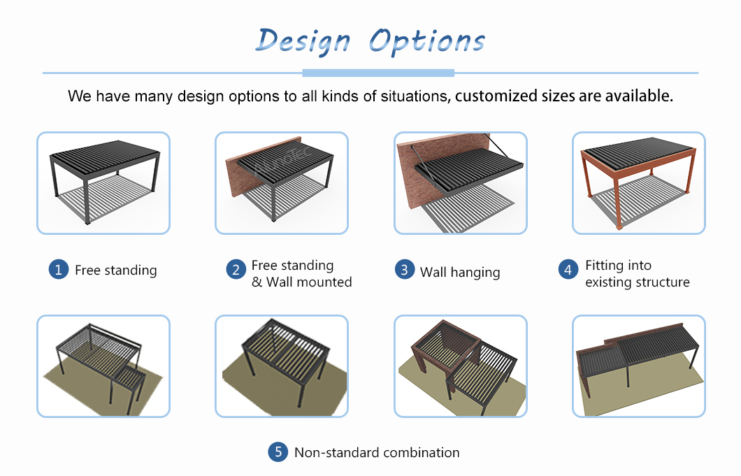 Aluminiumpergola
