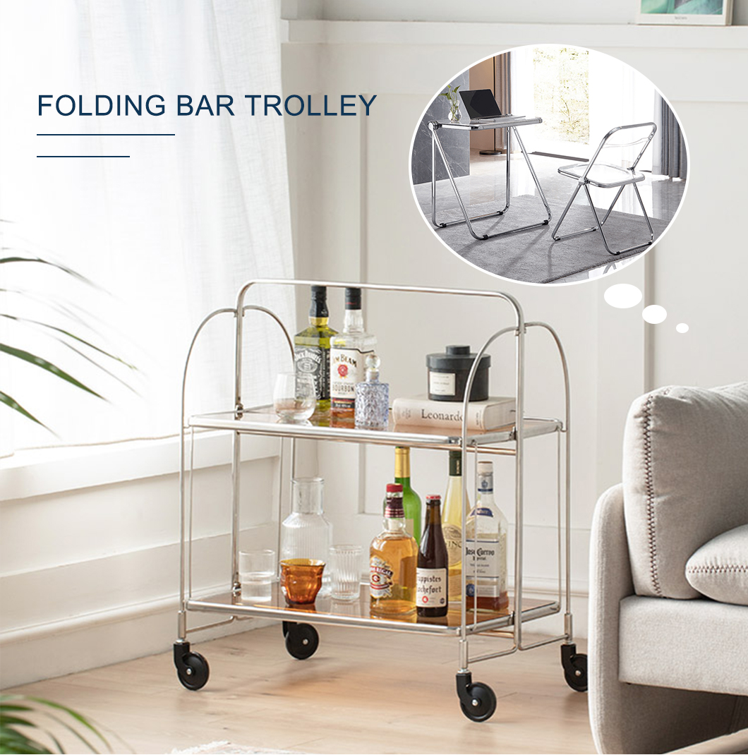 Folding Bar Trolley (1) Klappbarer Barwagen (1)