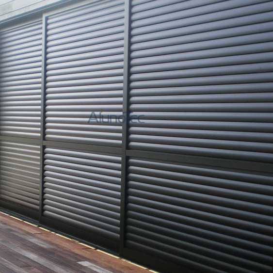 Aluminium-Schiebetür für die Terrasse