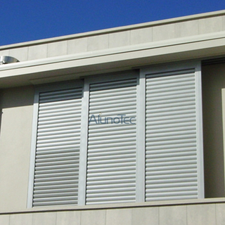 Aluminium-Schiebe-Lamellenfenster