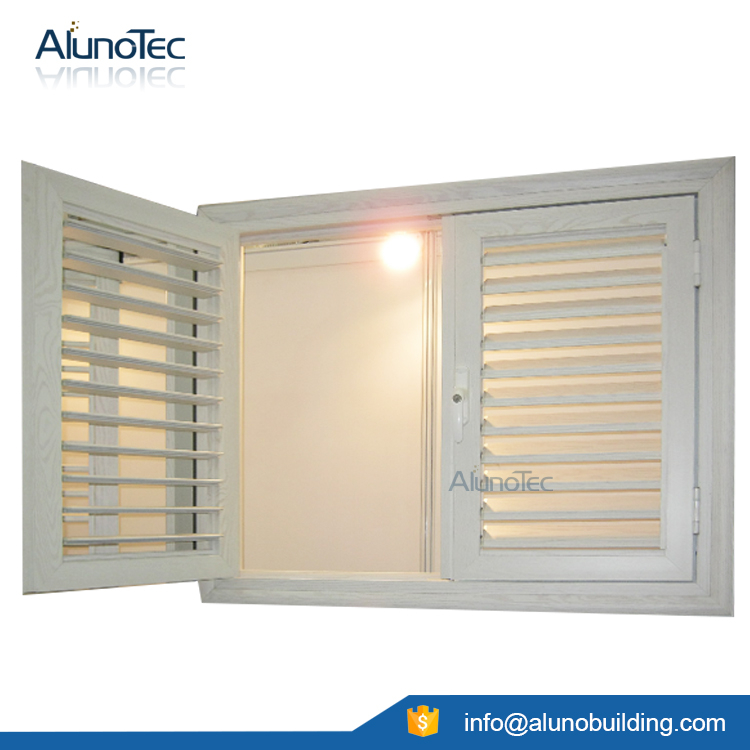Aluminium-Flügel-Aluminium-Jalousie-Fenster aus China