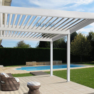 Alunotec Aluminium-Terrassenlamellen-Dachpergulen