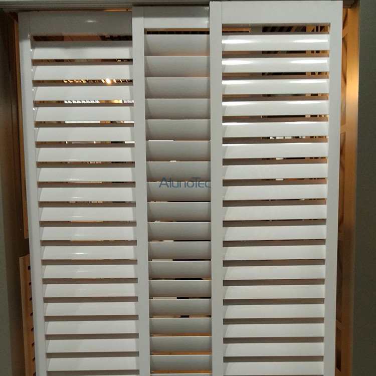 Aluminium-Schiebe-Lamellenfenster für die Gebäudedekoration
