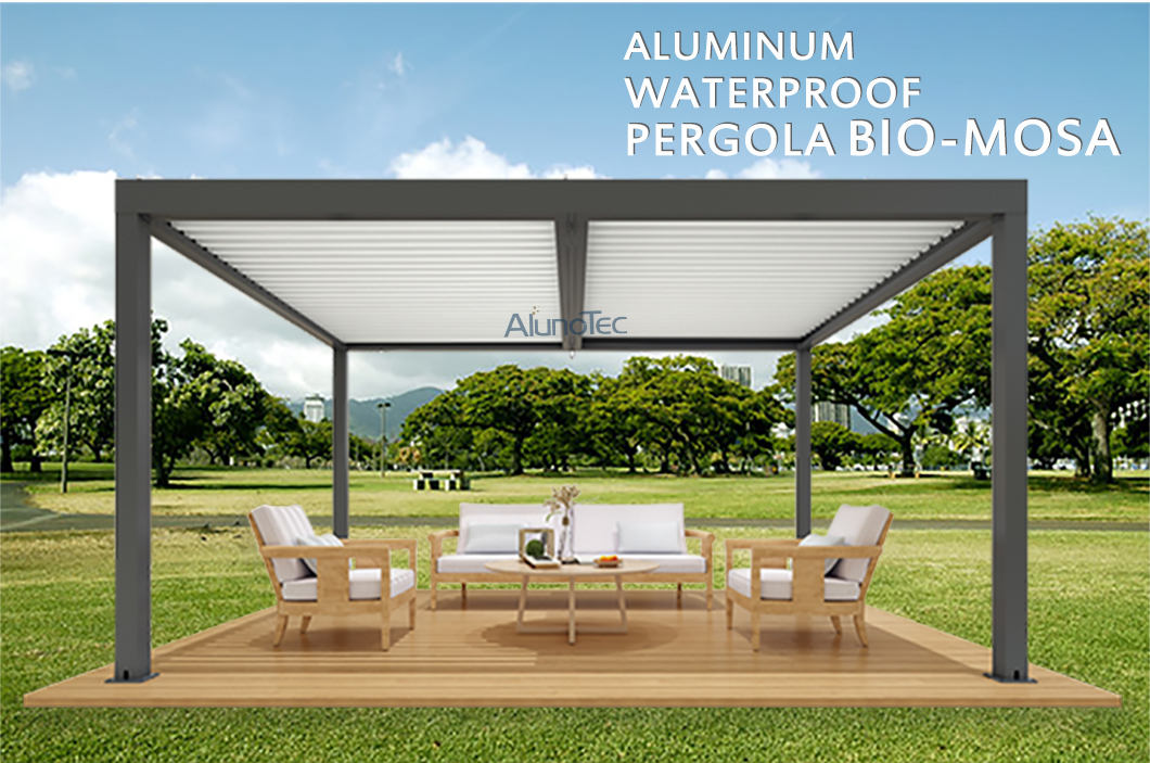 Wasserdichte Aluminiumpergola