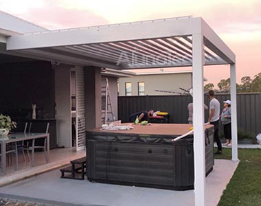 Aluminium-Pergola