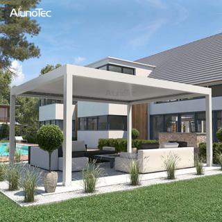 Aluminium-Markise, elektrische Pergola mit Fernbedienung für den Garten 