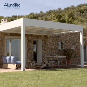 Selbsttragende, wasserdichte, verstellbare elektrische Pergola-Markise 