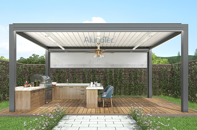 Aluminium-Pergola