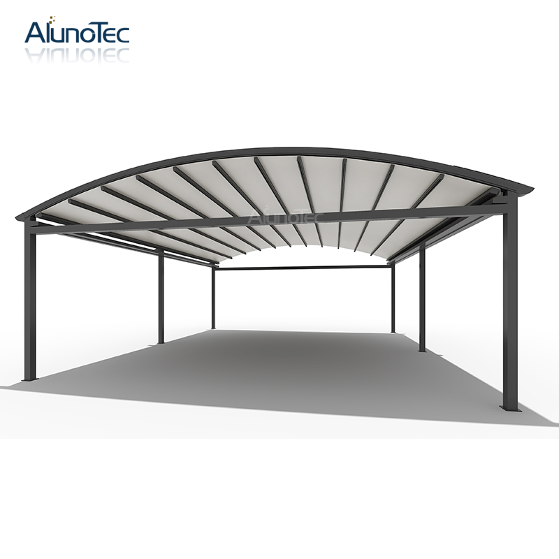 China Wholesale Opening Retractable Canopy Wasserdichte, einziehbare Dachmarkise aus Aluminium 
