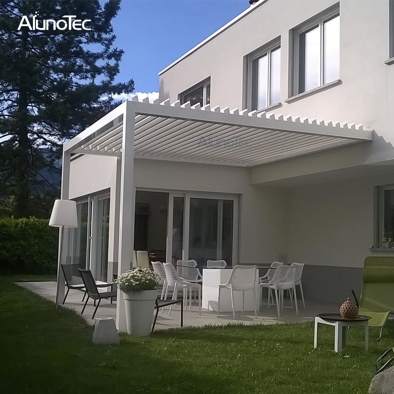 Leicht zu montierende elektrische Pavillon-Aluminium-Pergola-Teile für den Garten