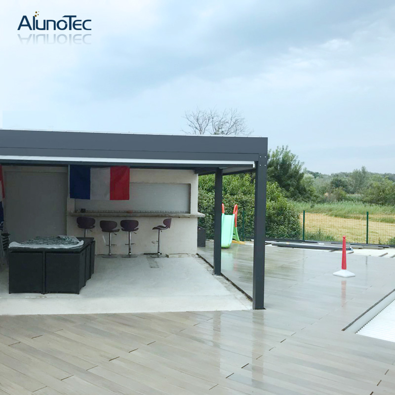 China Lieferant Diy Pergola Bioklimatische Aluminiumpergola