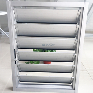 Luftstrom-Aluminium-Lamellenfenster für Badezimmer