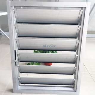 Luftstrom-Aluminium-Lamellenfenster für Badezimmer