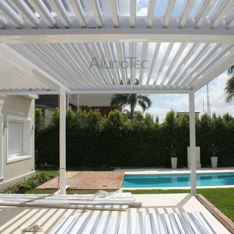 Maßgeschneidertes, faltbares Pergola-Set, wasserdicht für den Außenbereich
