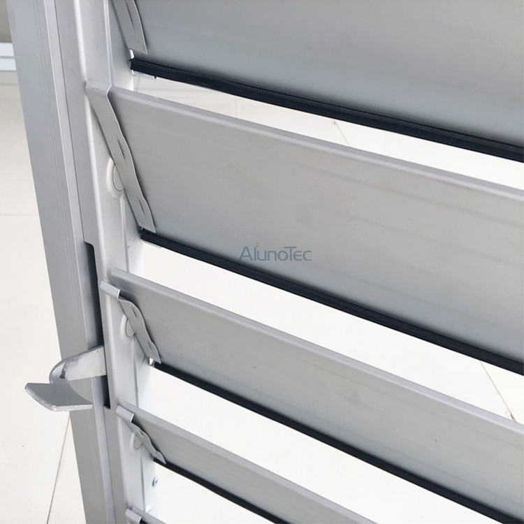 Luftstrom-Aluminium-Lamellenfenster für Badezimmer