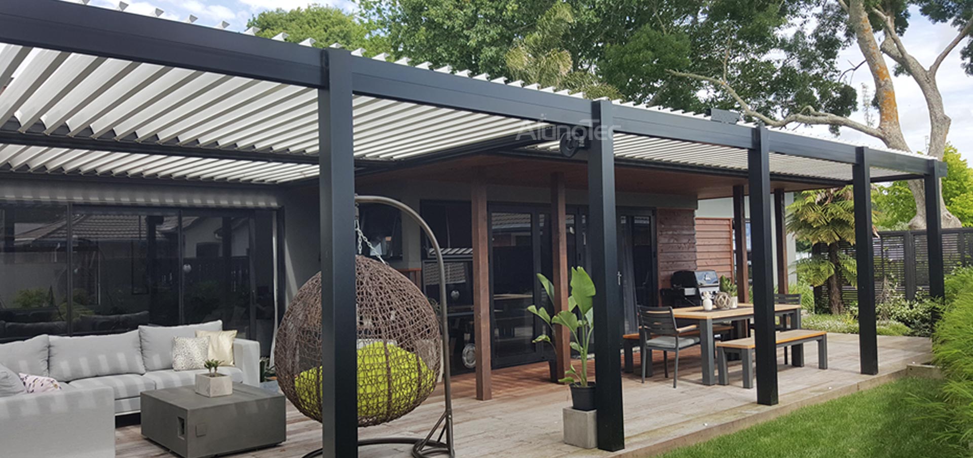 Aluminium-Pergola