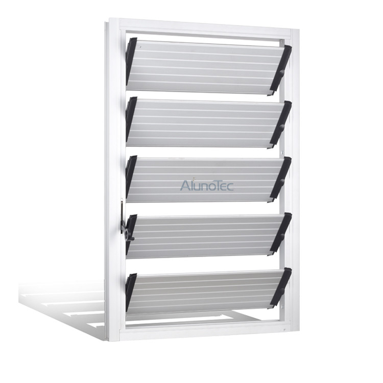 Horizontale Lamellen-Fensterläden aus Aluminium zu verkaufen