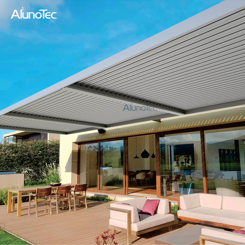 Fernbedienung für Gartenbeschattung, Aluminium-Lamellendach, Pergola-Pavillon