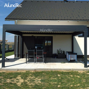 Maßgeschneidertes wasserdichtes Pavillon-Pergola-System mit elektrischem System 