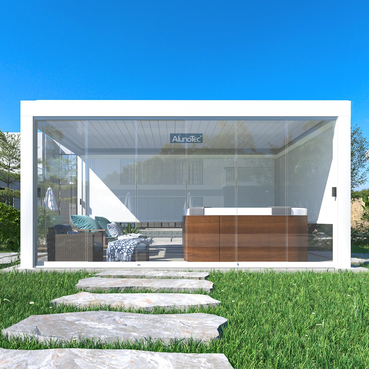 AlunoTec Pergola