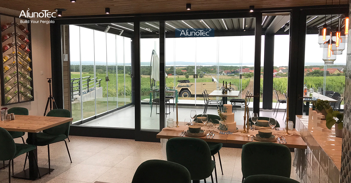 AlunoTec Aluminium-Lamellen-Dachpergola Nr. 2