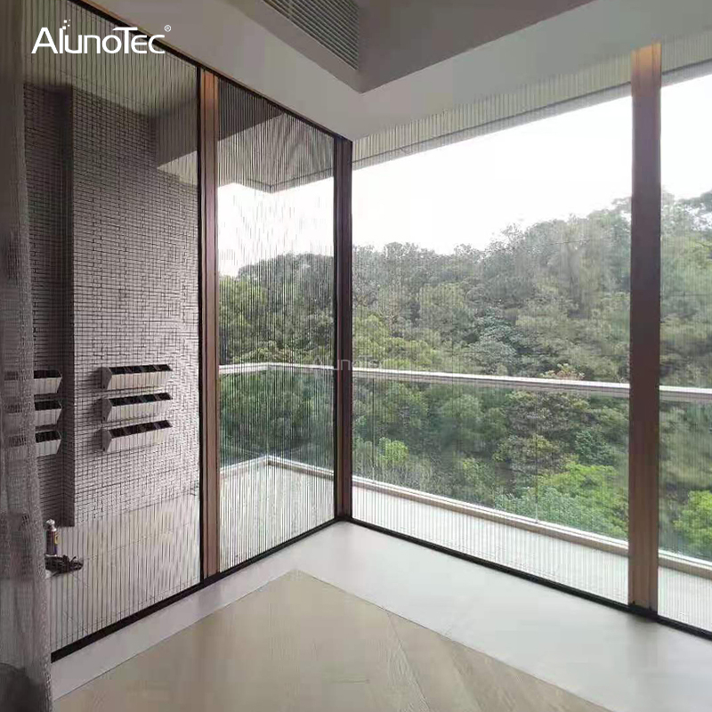 Chain Patio Retractable Sliding Magnetic Insect Fly Net Screen Flyscreen Door