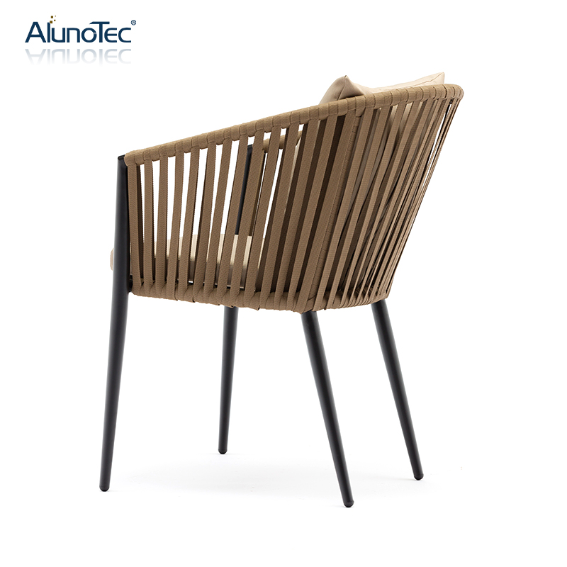 Großhandel PE-Rattan-Webstuhl für Terrassenmöbel, Gartenset