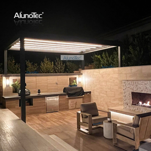 Einfach zu installierende Pergola-Strukturen, 30 Fuß x 24 Fuß Hinterhof-Terrassenabdeckung 