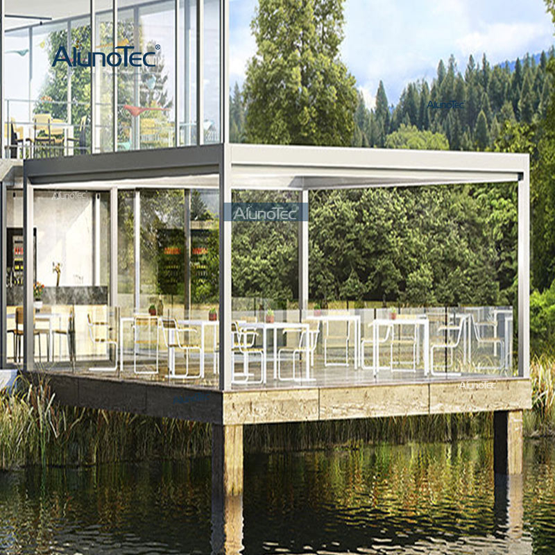  AlunoTec 13 Fuß x 20 Fuß Reihenhaus A Pergo-LUX Pergola Preise für Lieferzeit 