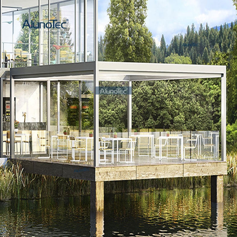  AlunoTec 13 Fuß x 20 Fuß Reihenhaus A Pergo-LUX Pergola Preise für Lieferzeit 