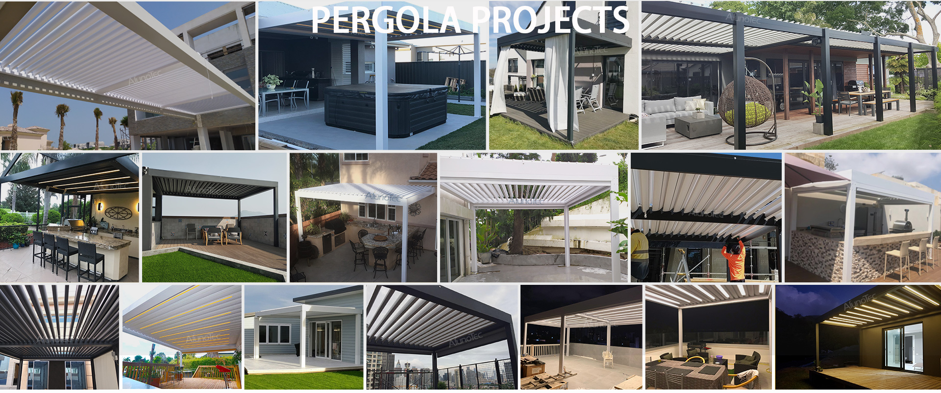 Aluminiumpergola 