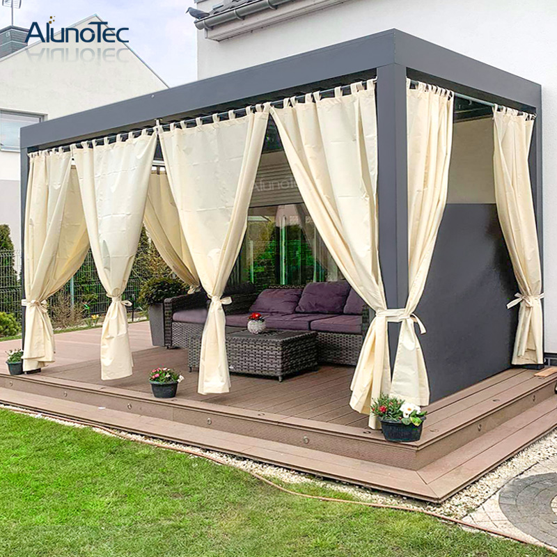 Bedienbare Pergola-Überdachung aus Aluminium von Morden Design