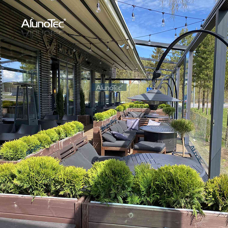 AlunoTec verwandelt Ihre Terrasse, Ihren Garten oder Ihren Außenbereich mit einer versenkbaren Pergola-Schattenlösung für den Sommer