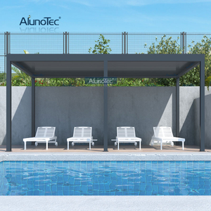 Wasserdichter Sonnenschutz, Lamellenbögen, Lauben, Markisen, Pergola, Pavillon, Verwendung für den Garten im Freien