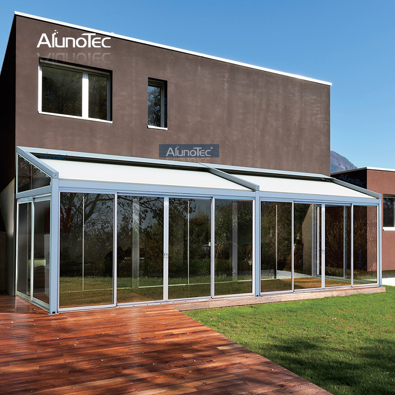 Fernbedienung Elektrische Gartenschattierung Aluminium einziehbare Dachmarkise Pavillon-Überdachung für den Großhandel