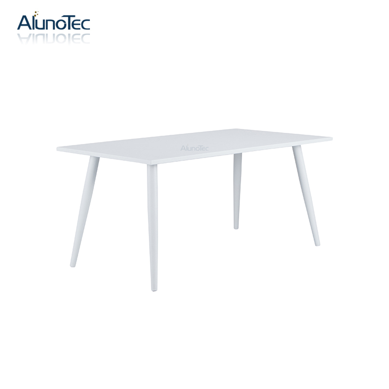 Gartenmöbel-Set für den Außenbereich, Terrasse, 4 Sitzplätze, Esstisch und Stuhl-Set