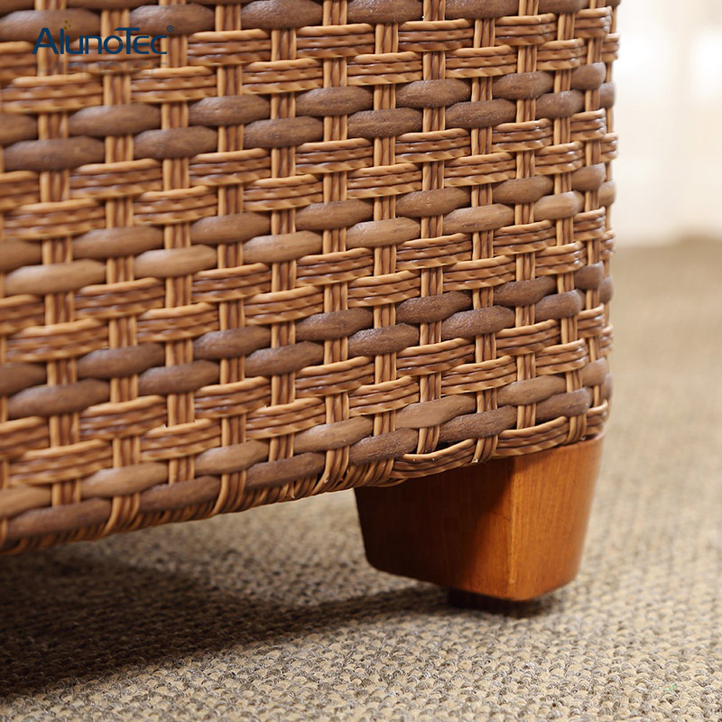 Gartenmöbel-Lounge-Set, Gartenmöbel, Chaiselongue, Balkon, Rattan-Loungesessel