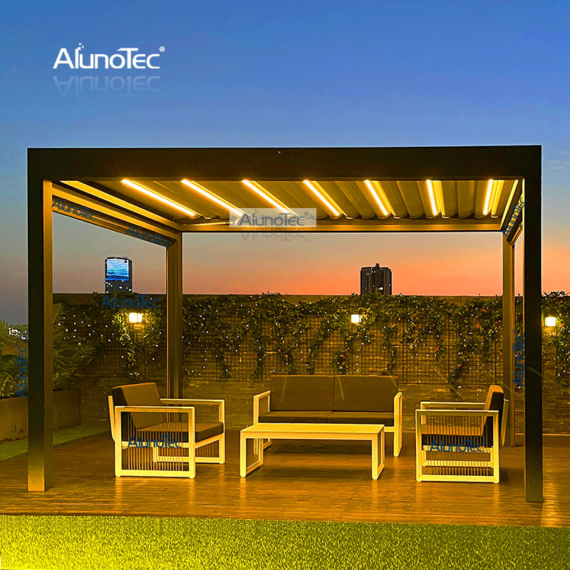 Kosten für AlunoTec Vergola-Dachoptionen für den Außenbereich, Lamellen-Pergola, Lamellen-Markisen, Lamellen-Kit, Terrassendach-Ideen für den australischen Hinterhof 