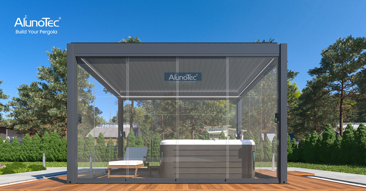 Wasserdichte Gartenpergola#