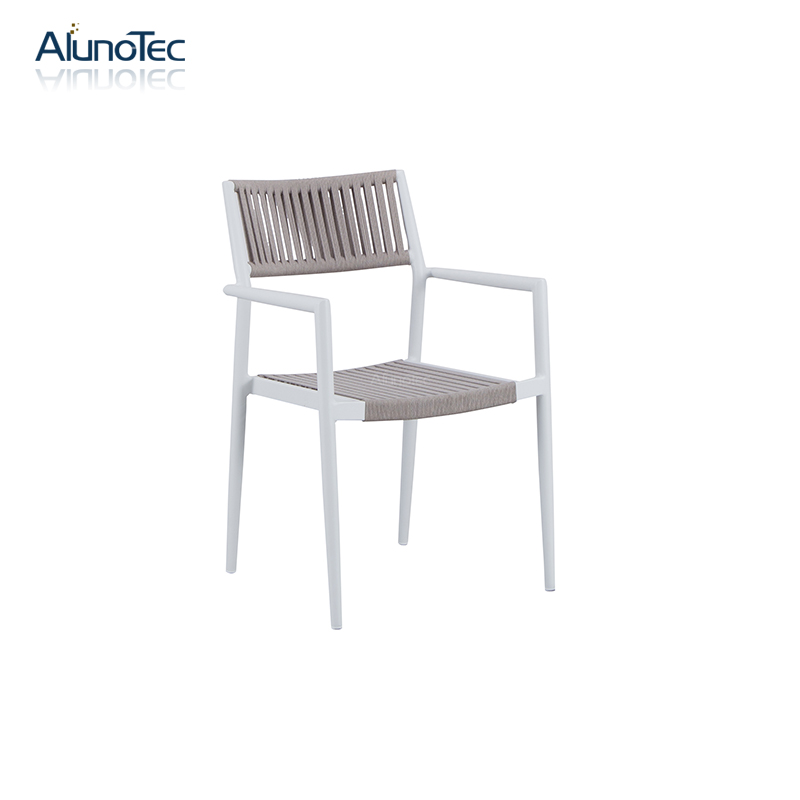 Gartenmöbel-Set für den Außenbereich, Terrasse, 4 Sitzplätze, Esstisch und Stuhl-Set
