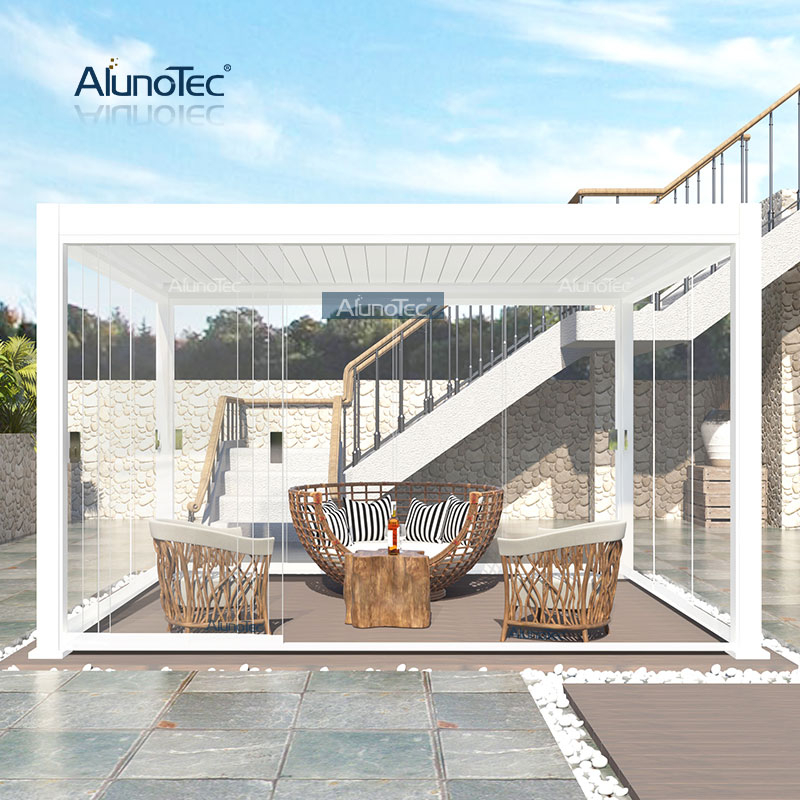 Pergo-Lite 12'x12' Lieferpreis Pergola Patio Solutions Balkon-Sonnenschutz für Deck 