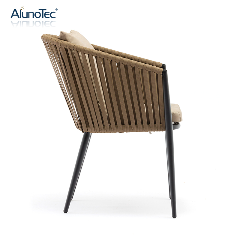 Großhandel PE-Rattan-Webstuhl für Terrassenmöbel, Gartenset