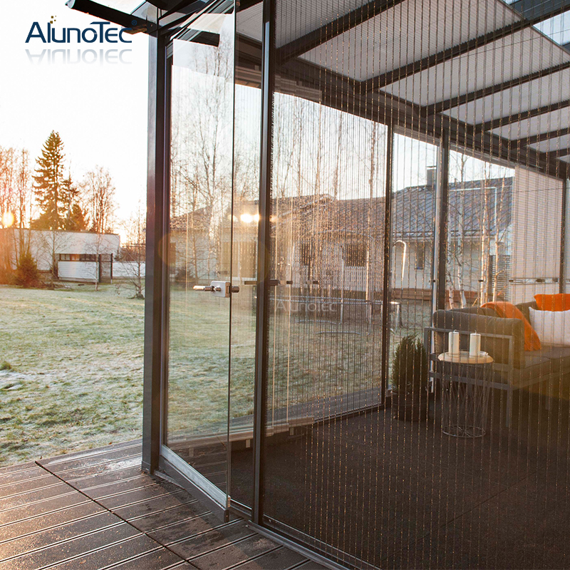 Chain Patio Retractable Sliding Magnetic Insect Fly Net Screen Flyscreen Door