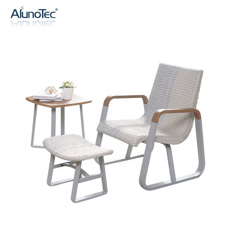 Rattan-Gartenset, Outdoor-Lounge-Set, Freizeit-Gartenmöbel