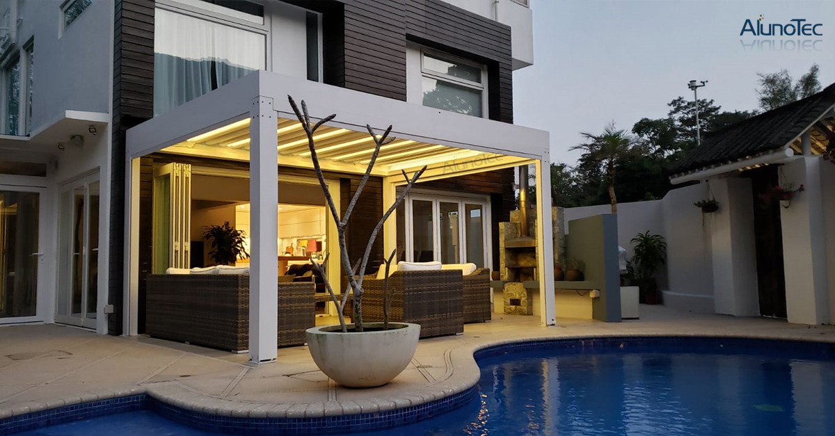 Aluminium-Pergola