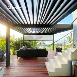  AlunoTec 13 Fuß x 20 Fuß Reihenhaus A Pergo-LUX Pergola Preise für Lieferzeit 