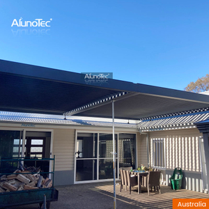 Aluminium-Sonnenschutz für Grill, Terrasse, Pergola, „L“, Raumabdeckung, Pergola 
